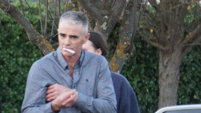 Craig Anthony McMillian is standing trial in the Mount Gambier District Court having pleaded not guilty to aggravated serious criminal trespass, unlawfully choking another and two counts of aggravated assault. Picture: Jessica Ball