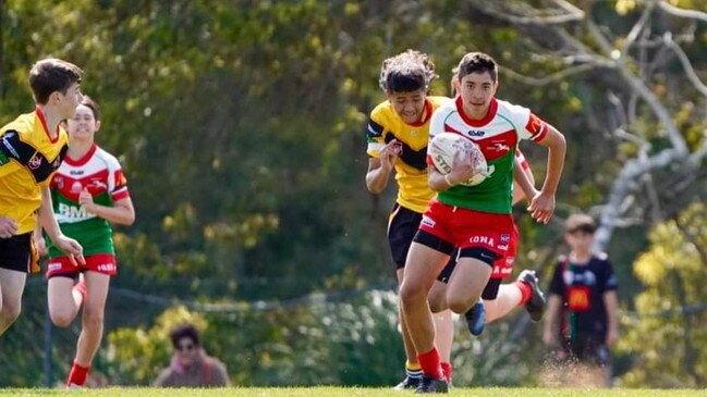 Wynnum Manly junior Lucas Mann.