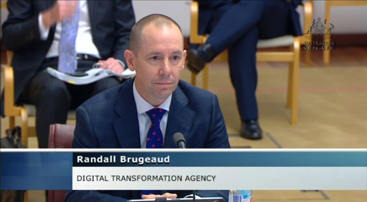 Randall Brugeaud appeared before the Senate Committee on Wednesday.