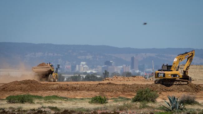 The land at Gillman, which was sold to Adelaide Capital Partners.