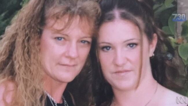 Tara Nettleton, right, with her mother Karen. A lawyer for the family said Sharrouf’s fate was “unverifiable”.