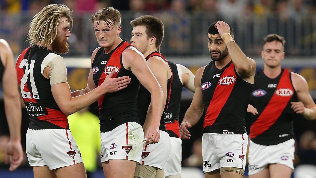 Essendon Drops ‘remarkable’ Bomb Vs West Coast Eagles At Optus Stadium ...