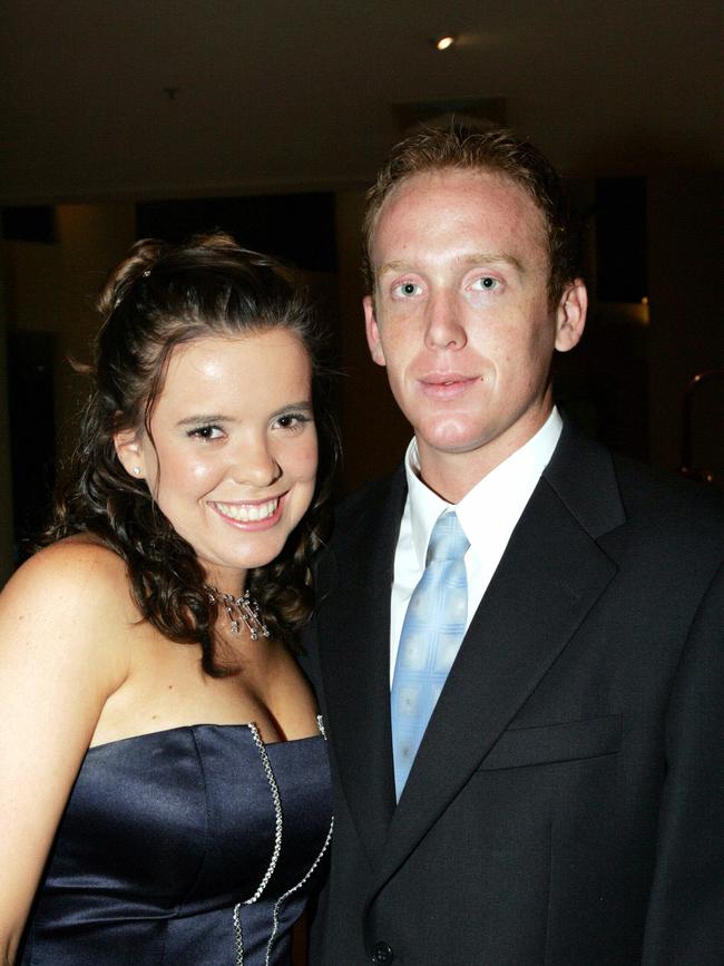 JUNE 06, 2004: Dannielle Tabone, 17 and Tim Sweetenhan, 18, from Hillcrest Christian College at the Crowne Plaza in Surfers Paradise for their school formal. PicMike/Batterham - socials