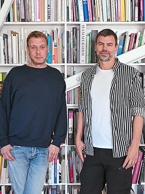 Michael Elmgreen and Ingar Dragset, from Berlin-based artistic duo Elmgreen & Dragset. Picture: Elmar Vestner