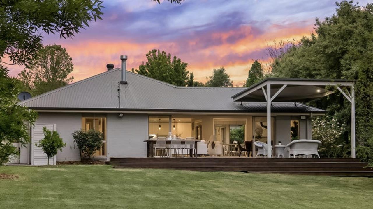 Stirling Mortlock and wife Caroline have sold their Southern Highlands property. Picture: realestate.com.au