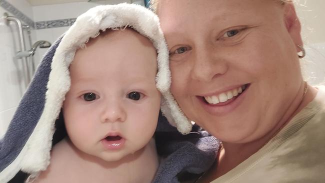 Amy Maher and her baby Arlo died in a car crash that at Upper Caboolture on June 7.