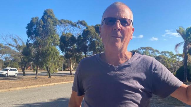 Mark Cunningham has lived in Christie Downs for 48 years and admitted the recent spate of arson attacks were a bit concerning. Picture: Todd Lewis