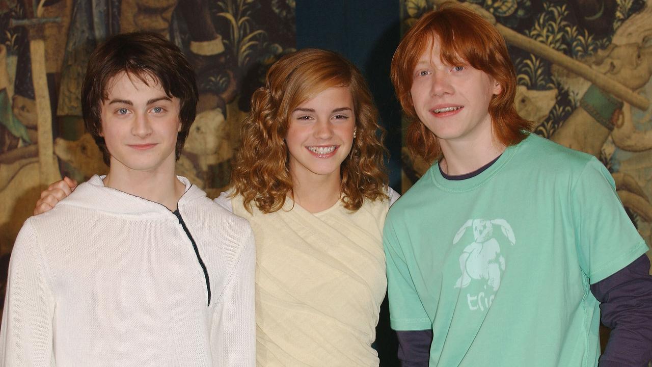 Radcliffe, Watson and Grint have starred in all eight Harry Potter films. Picture: Steve Finn/Getty Images