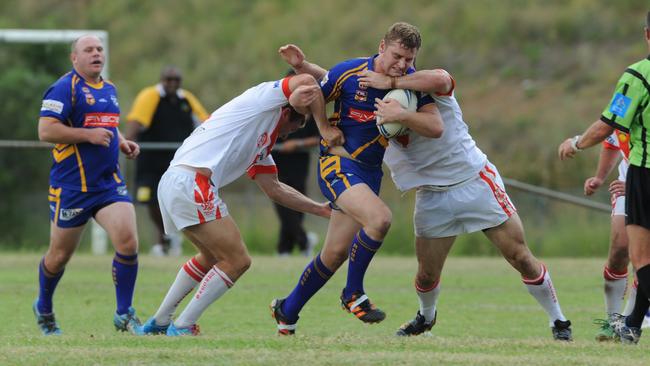 City’s Chris Williamson back in the day against the Moss Vale Dragons in the Group 6 competition.