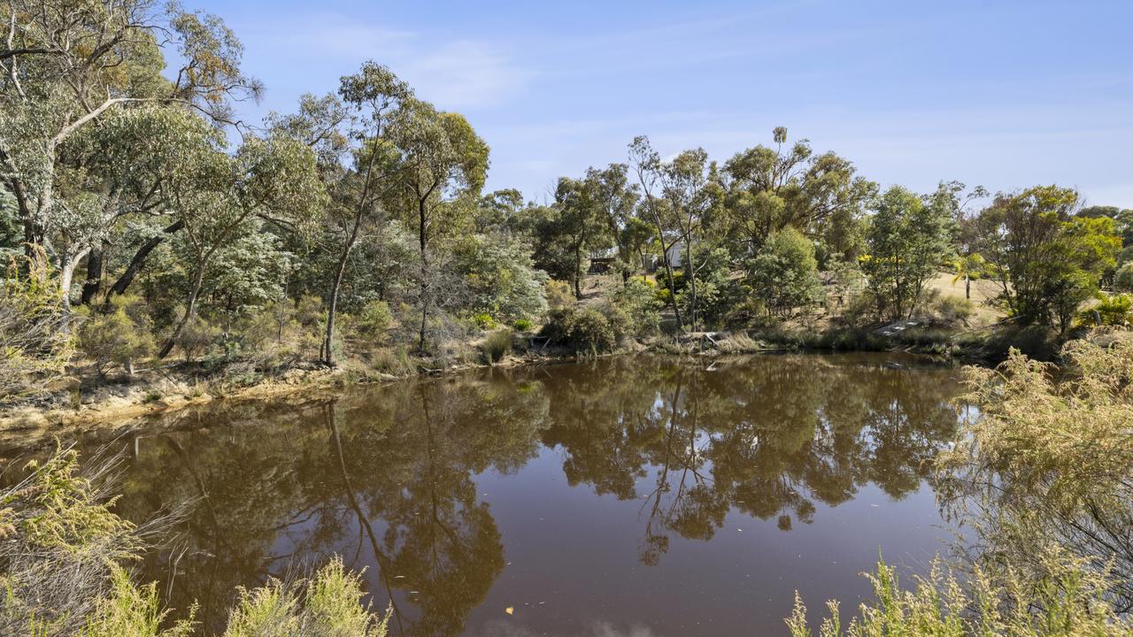 There are two dams on the property too.