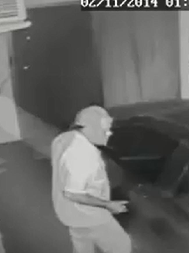 CCTV footage capturing the moment a thief tries to steal a car.