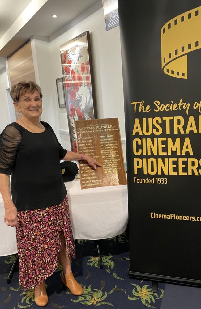 Queensland cinema pioneer Beryl Madsen. Photo: Contributed