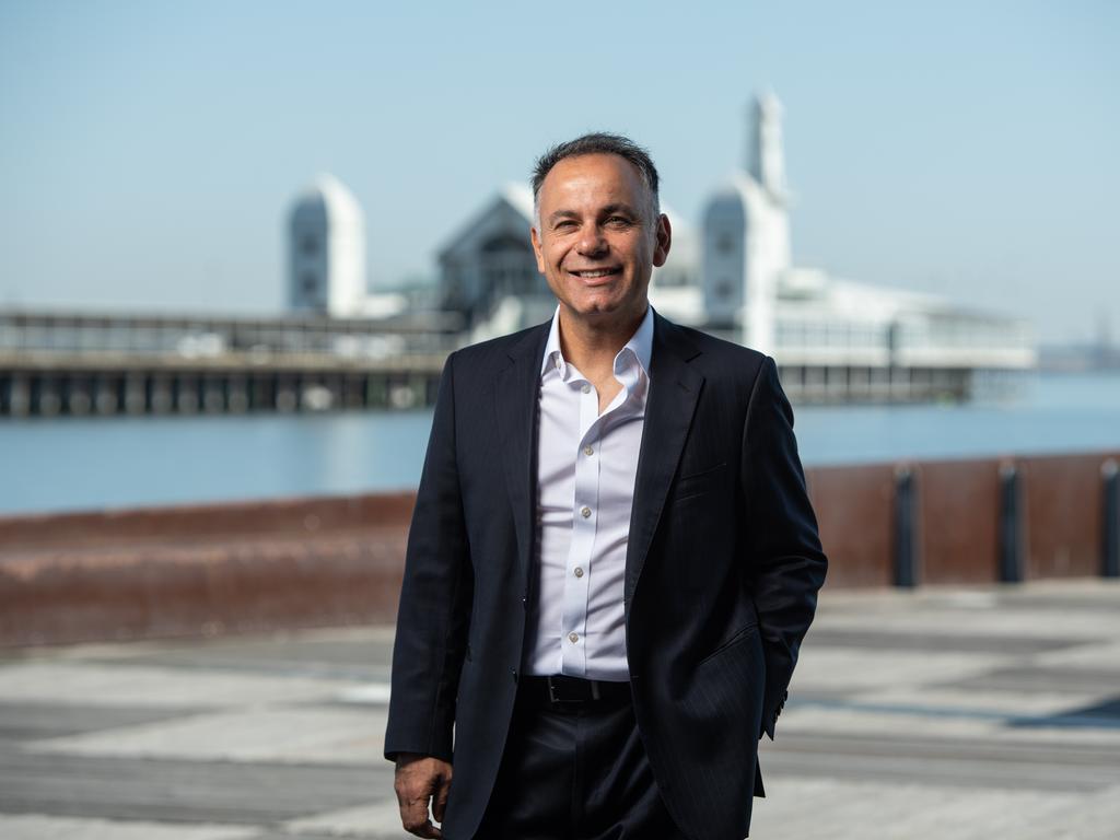 Victorian opposition leader John Pesutto in Geelong. Picture: Brad Fleet