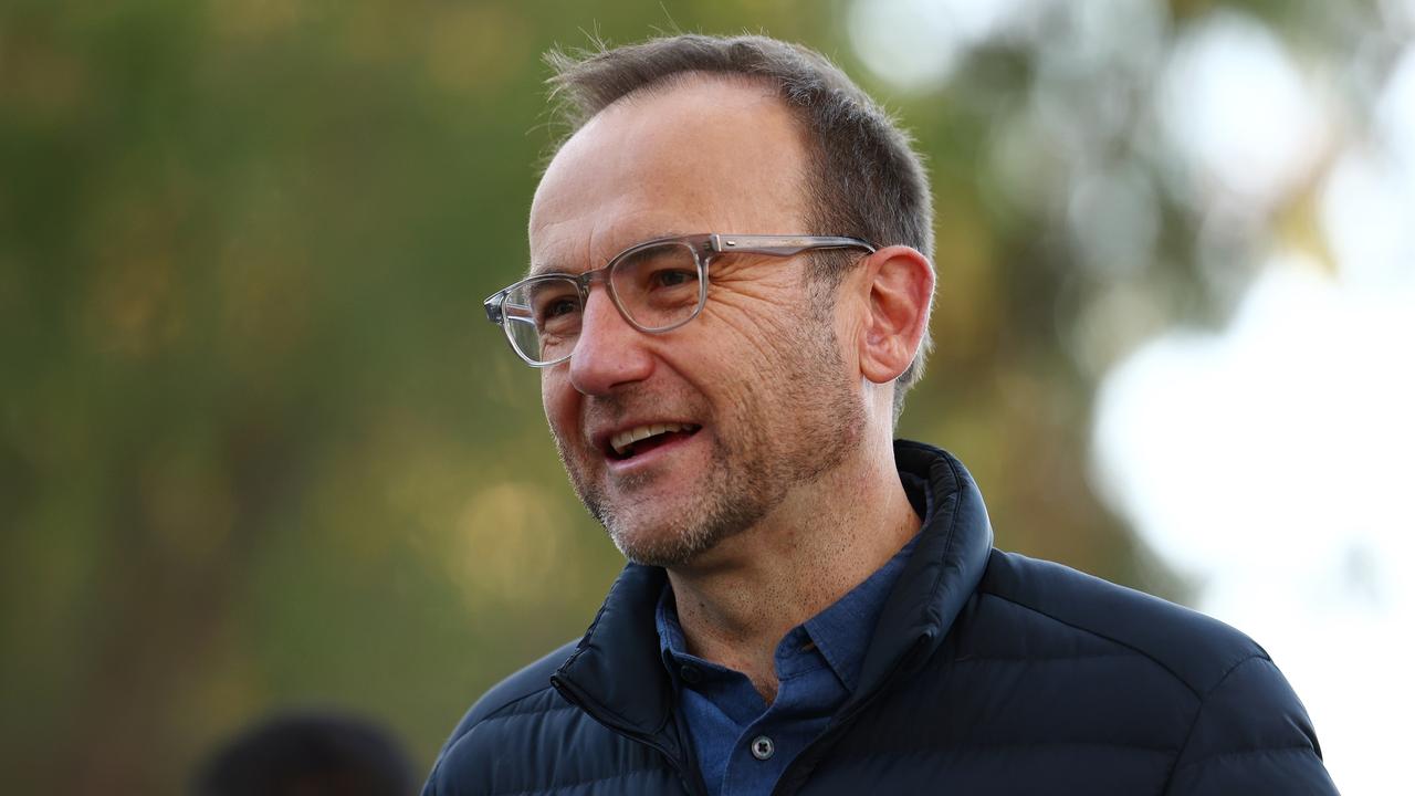 Greens leader Adam Bandt has been left fighting for his seat. Picture: Morgan Hancock/Getty Images