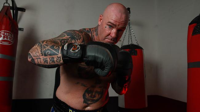 Former world heavyweight champion Lucas Browne has vowed to put Gallen’s lights out. Picture: Justin Lloyd