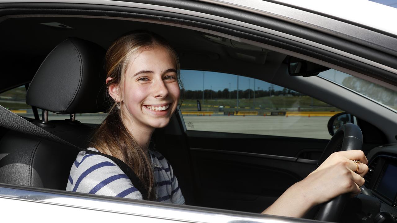 Victoria has the oldest P-platers in the country, with learners forced to wait until they’re 18. Picture: Jonathan Ng