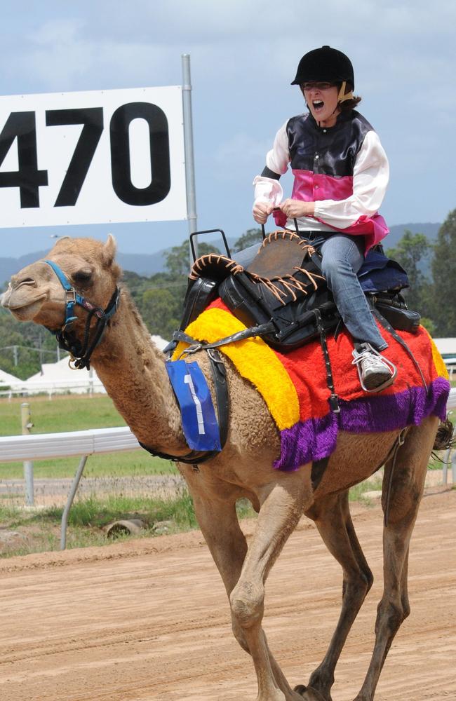 Tanya Frankcom-Hehir flies past the 1470m mark. Picture: Craig Warhurst/The Gympie Times