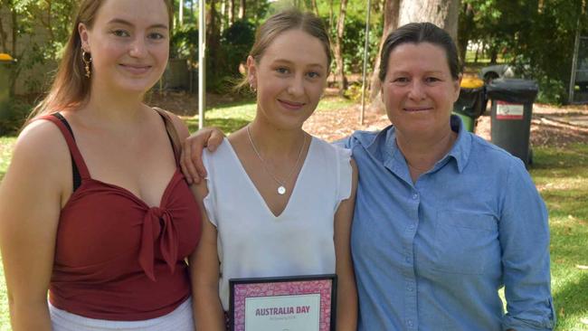 Emma Millie Serisier was this morning named Coffs Harbour's Young Citizen of the Year. . Picture: Matt Deans