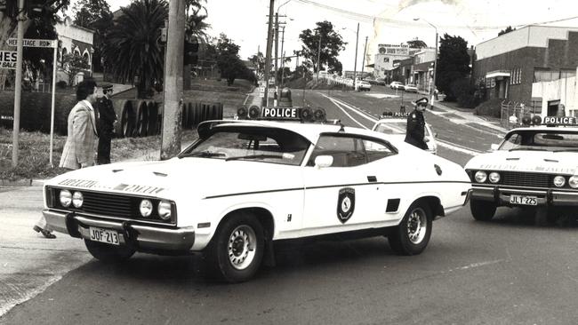 SUNDAY TELEGRAPH SPECIAL. Highway patrol nsw Police car, Ford Falcon