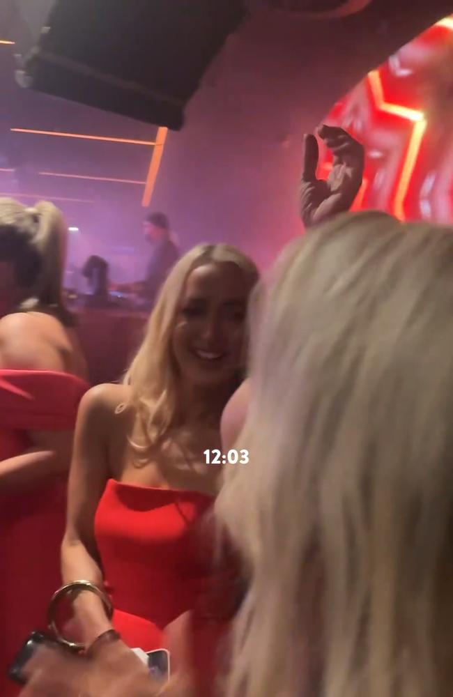 How the afterparty started... 12:03. Picture: kyleandjackieo/Instagram