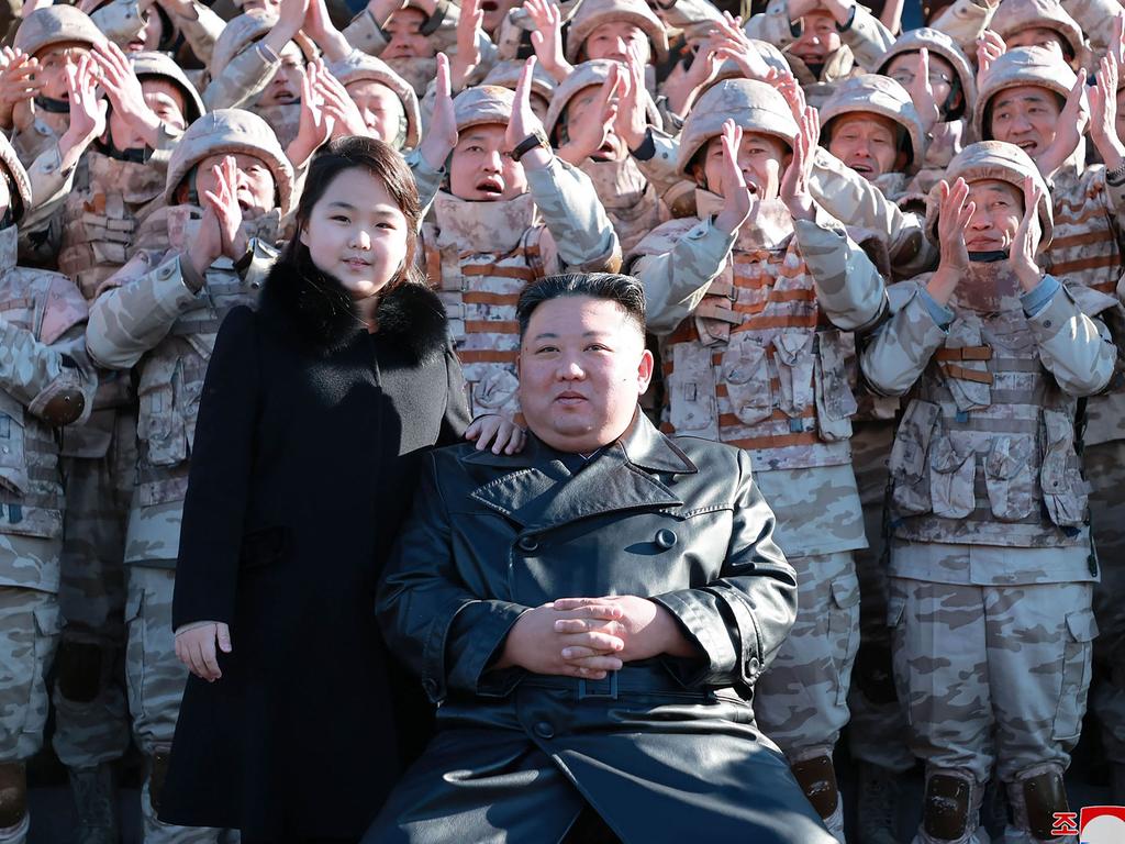 It appears a small unit of North Korean conscripts saw their chance and bolted.