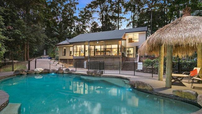 Castner’s Buderim home where she ran her drug business.