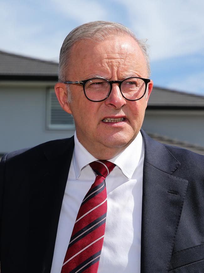 The Prime Minister, Anthony Albanese, has been urged to make this the year of energy security. Picture: NewsWire/ Gaye Gerard