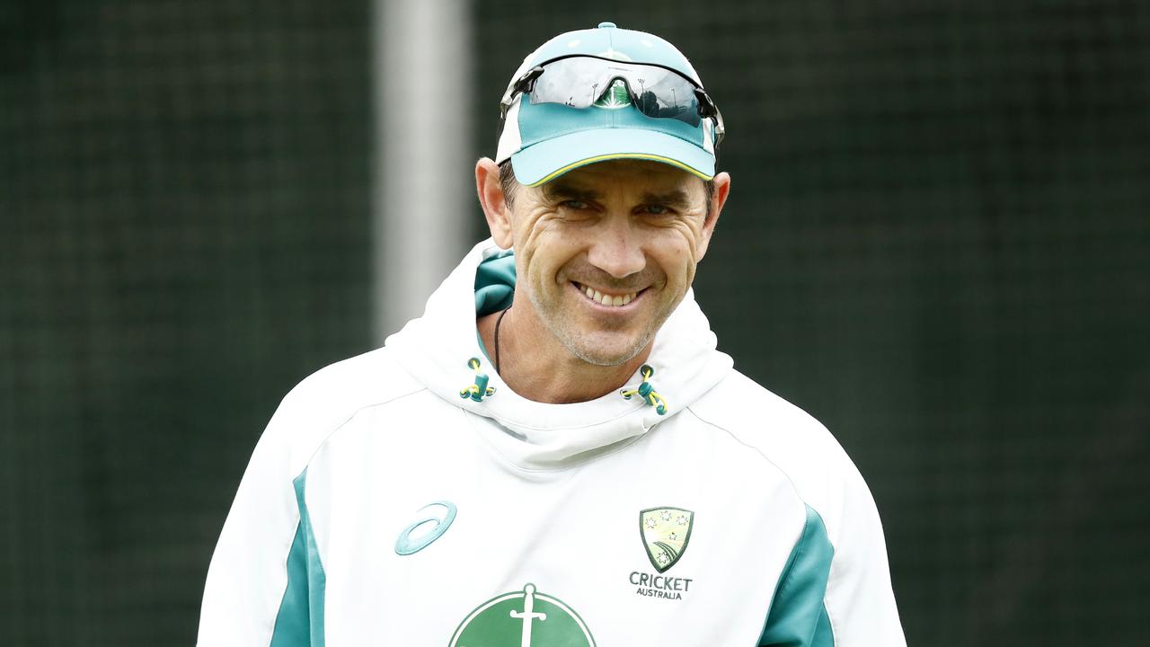 Justin Langer and the Australian Test team let the country into the side’s inner sanctum. Picture: Darrian Traynor/Getty