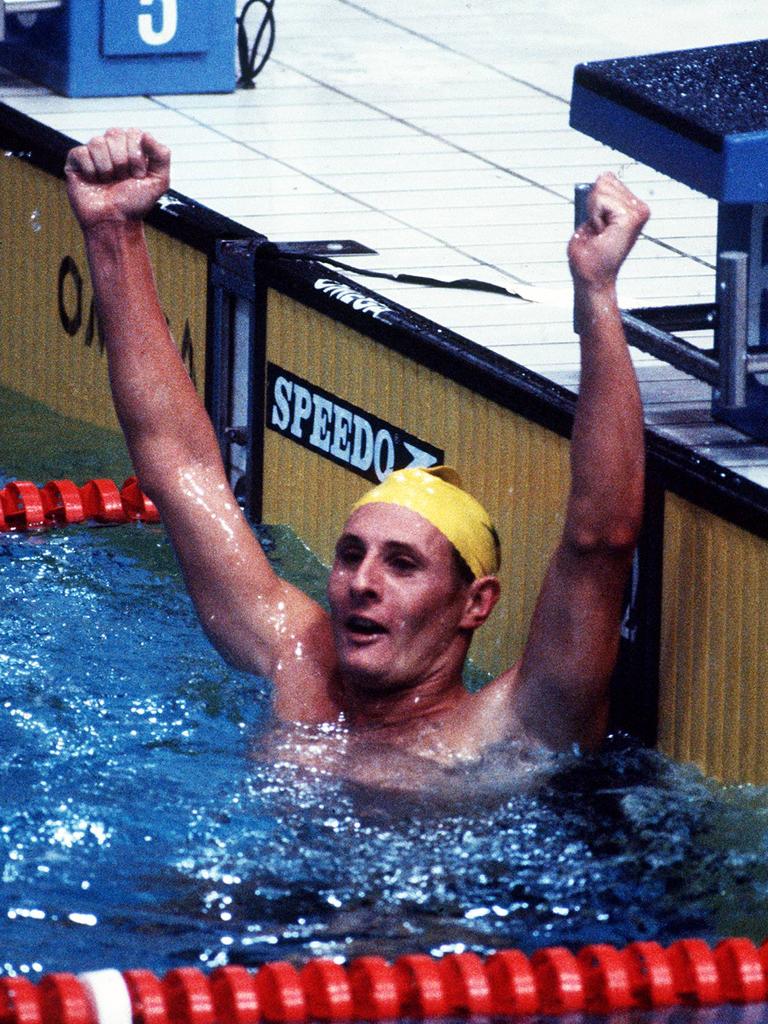 Metzker at the 1982 Commonwealth Games in Brisbane.