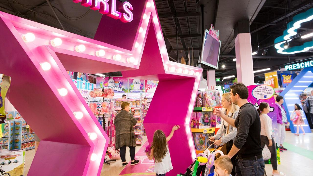 Toy store outlet fountain gate