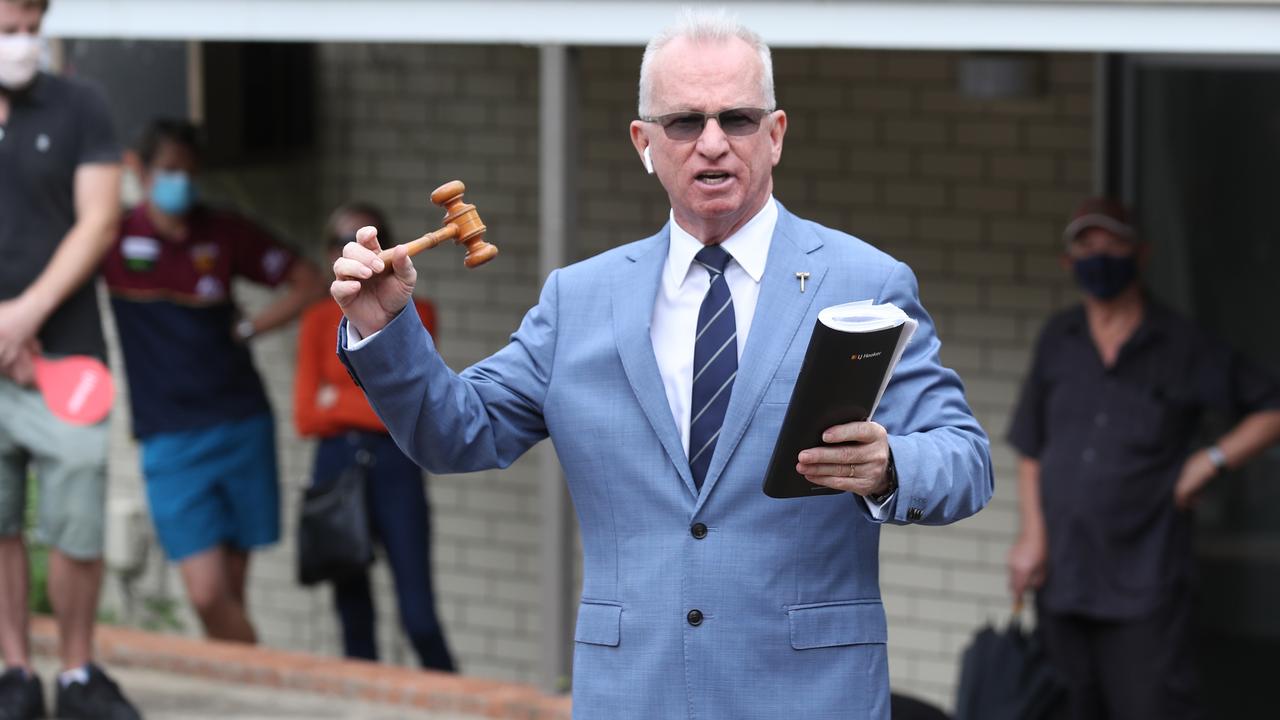 It's a busy time for auctioneers and real estate agents as people scramble to secure a home. Picture: Annette Dew