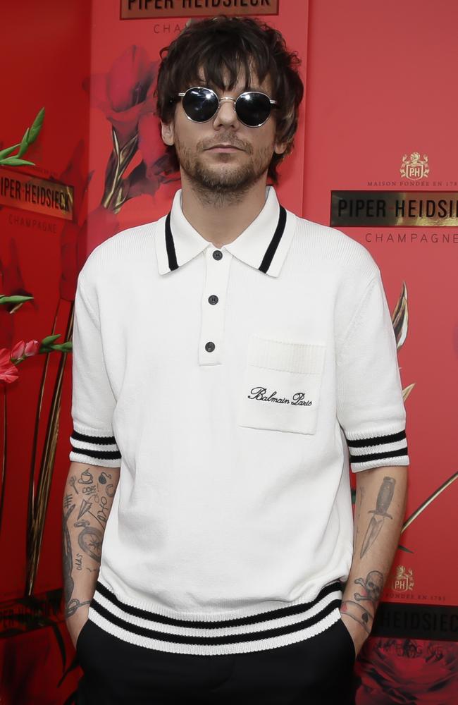 Louis Tomlinson at the Australian Open last week. (Photo by Sam Tabone/Getty Images)