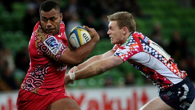 Samu Kerevi will start in the centres for the Reds.