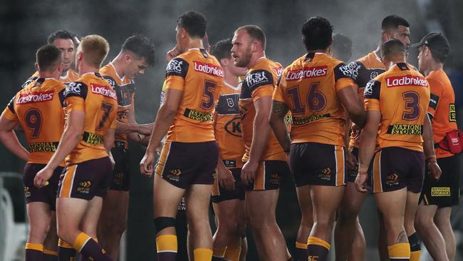 The Broncos aren’t far off rock bottom. Picture: Brett Costello