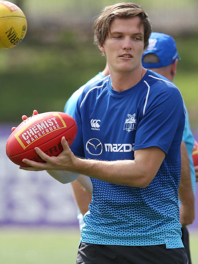 New Kangaroo Jared Polec. Picture: Michael Klein