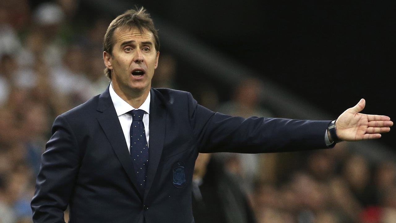 Julen Lopetegui has been fired as Spanish coach on the eve of the World Cup.