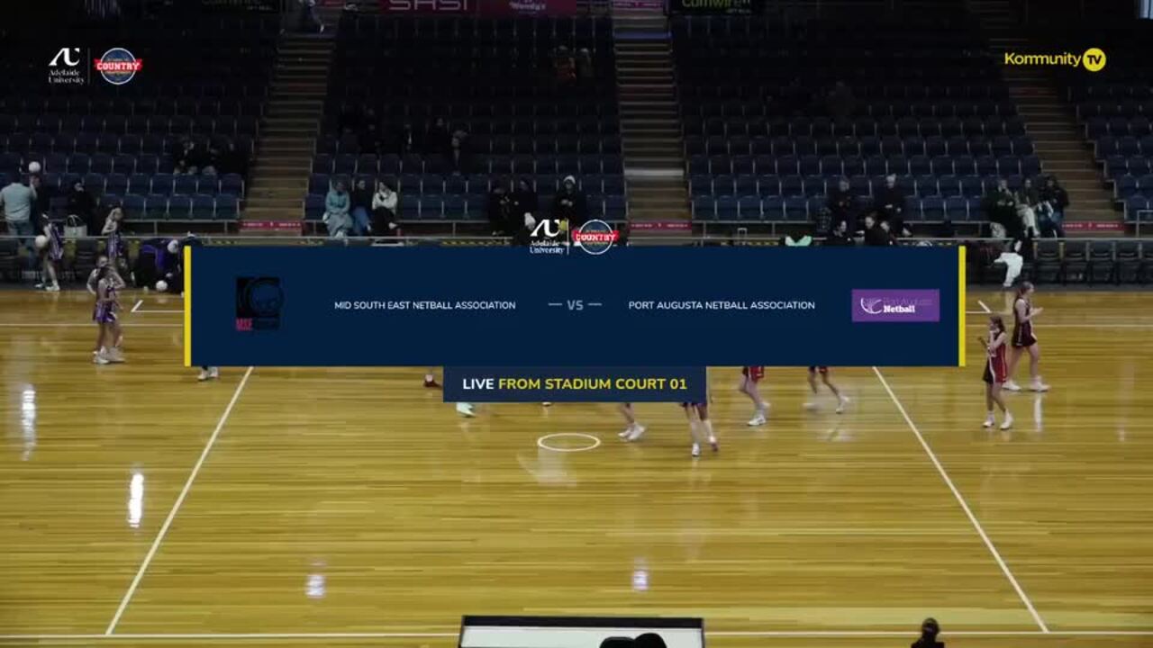 Replay: Mid South East v Port Adelaide (13 and Under) - 2025 Netball SA Country Championships Day 1