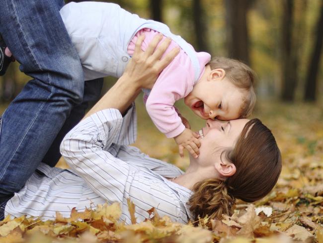 Family moments: soft focus. Woman with child. Mother. Children. Baby. Generic image. Thinkstock.