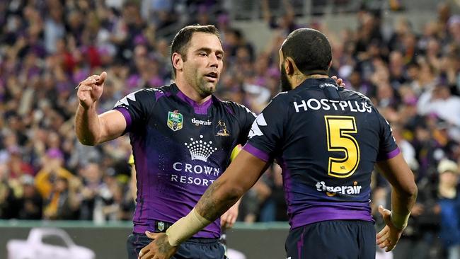 Cameron Smith has hinted at his ambition to play on next season. Picture: Joe Castro