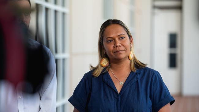 While she concedes her party supported ‘post and boast’ laws, Selena Uibo maintains the government’s crime package is failing. Picture: Pema Tamang Pakhrin