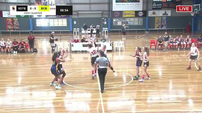 REPLAY: Queensland U16's Girls Basketball Championships - Brisbane Capitals Bronze v Southern Districts Trojans Black (Div 3)