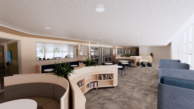 Inside the proposed Aspire Centre. Picture: Swanbury Penglase