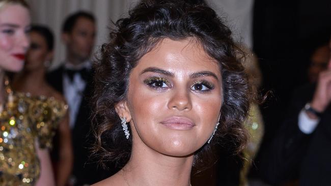 Selena Gomez walking the red carpet at The Metropolitan Museum of Art Costume Institute Benefit. Picture: Anthony Behar/Sipa USA