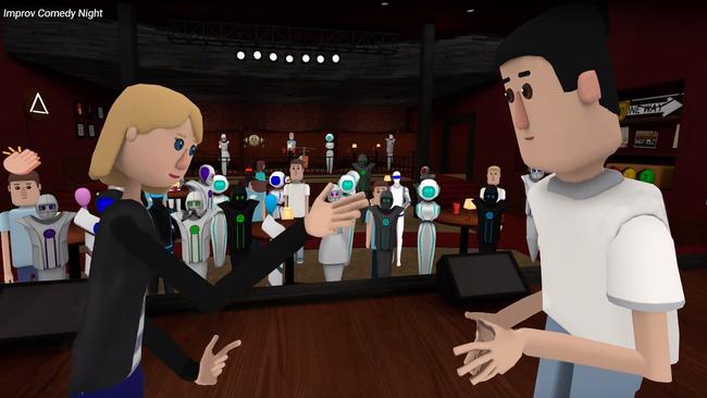 You can be with anyone, anywhere, with social virtual reality site AltspaceVR.