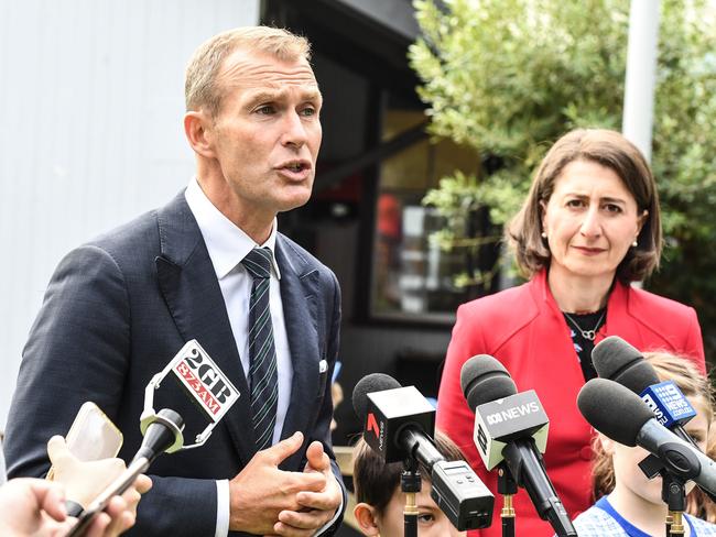 Education Minister Rob Stokes says NSW would immediately pull out of NAPLAN if it wasn’t tied to federal education funding. Picture: AAP