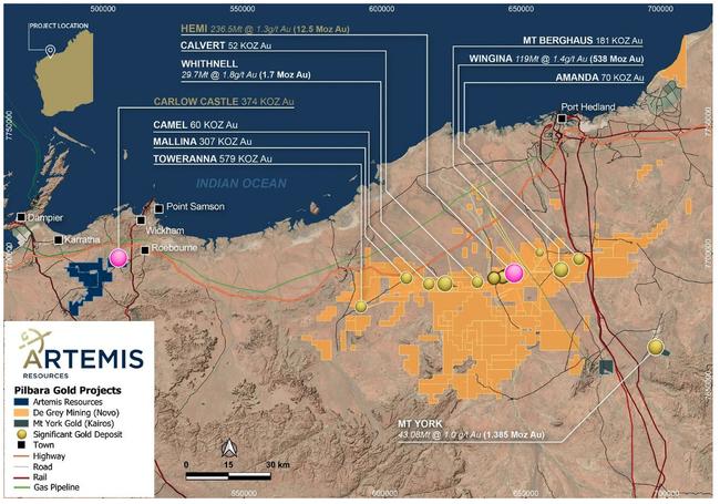 Map of nearby projects and surrounding infrastructure. Pic: ARV