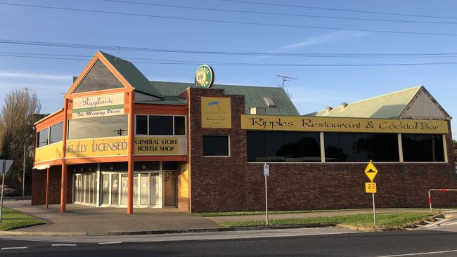 Abandoned Rippleside building in Inverloch. Picture: Brooke Grebert-Craig