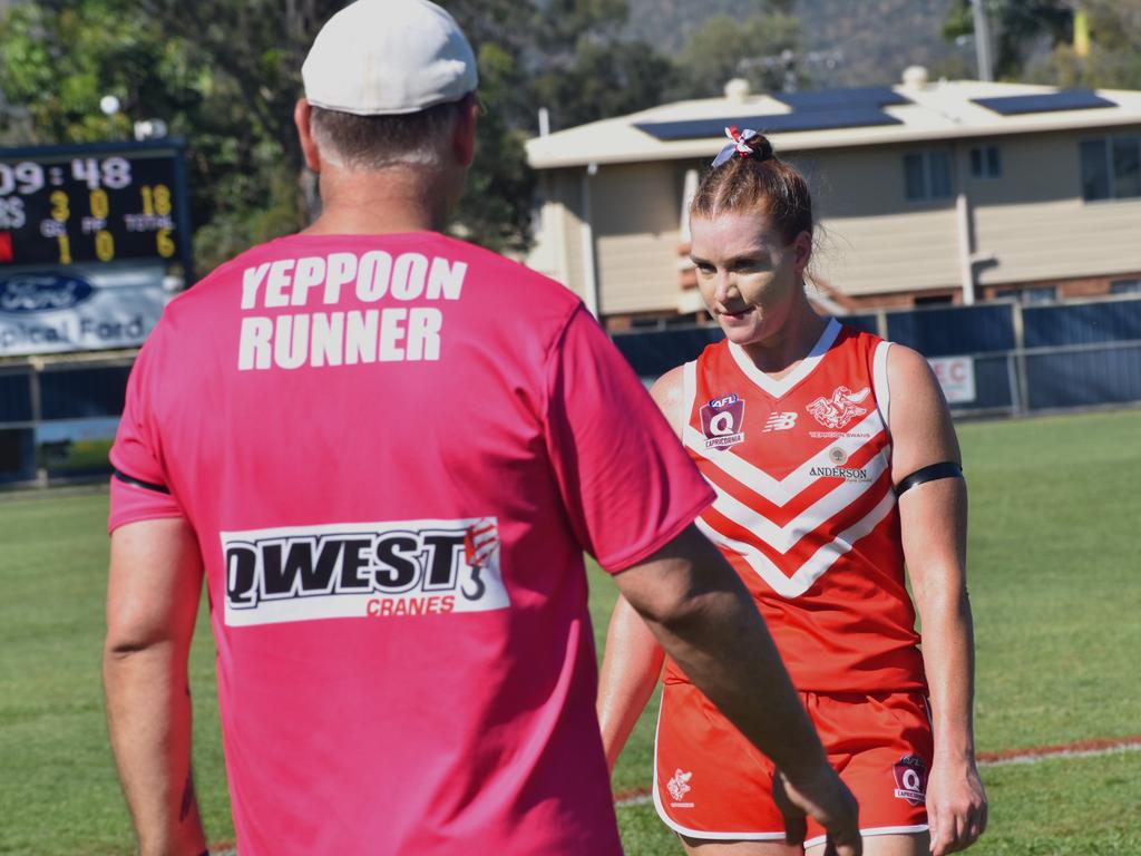Faces of the AFL Capricornia senior grand final day at Stenlake Park, Rockhampton, on August 31, 2024.