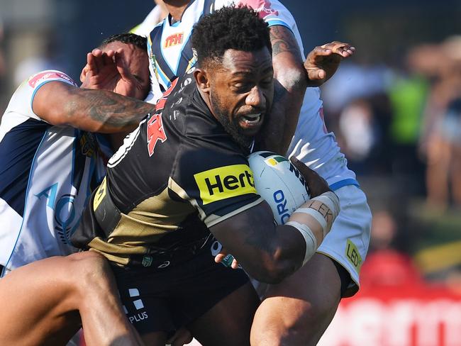 James Segeyaro has been left out of the Panthers 18-man squad for this weekend.