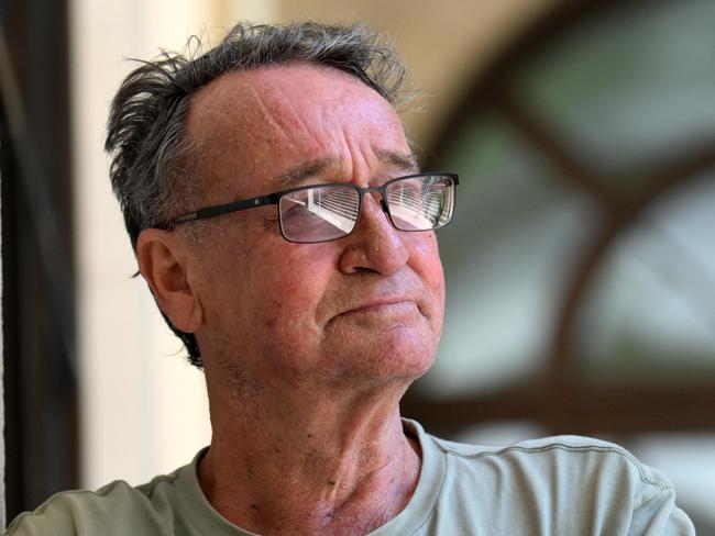 BRISBANE, AUSTRALIA - NewsWire Photos - OCTOBER 25, 2023.Bill Glass, 71, poses for photos at Parliament House in Brisbane. He may lose his eyesight before he gets his cataract surgery. Picture: Dan Peled / NCA NewWire